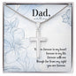 Dad cross necklace