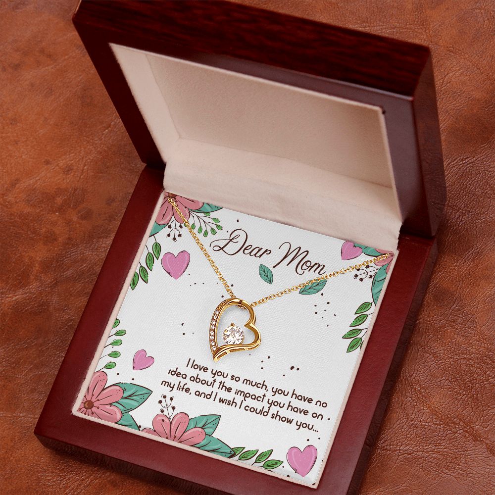 Forever Love Necklace For Mom