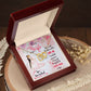 Interlocking Hearts Necklace For Your Wife