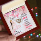 Interlocking Hearts Necklace For Your Wife