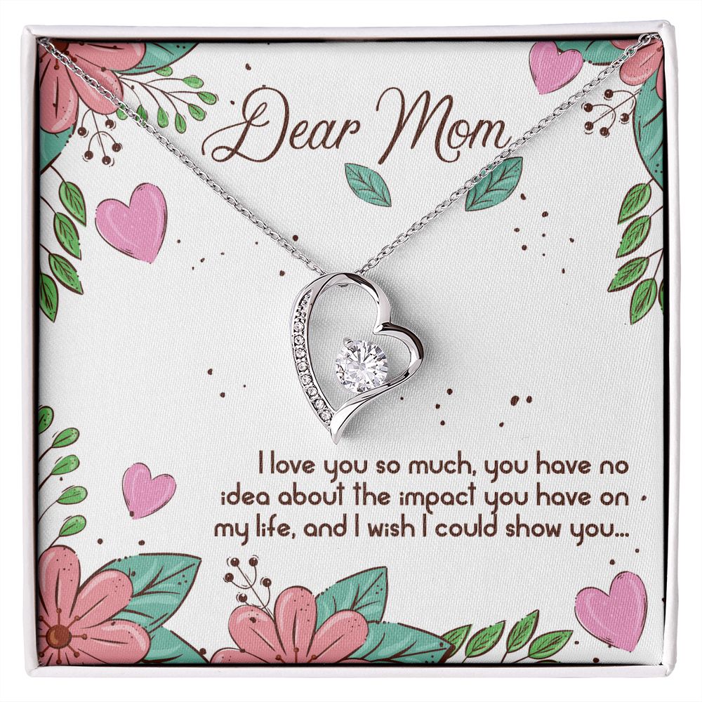 Forever Love Necklace For Mom