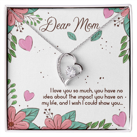 Forever Love Necklace For Mom
