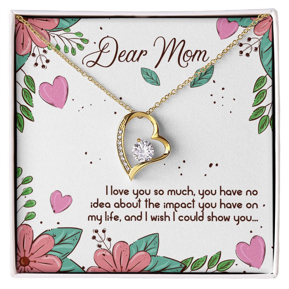 Forever Love Necklace For Mom